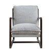 ROGAN BOUCLE TEXTURED FABRIC/ASHWOOD CHAIR IN OAT