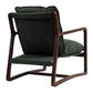 Rogan Boucle Textured Fabric / Ashwood Chair in Pine - Chocolate Wood