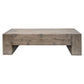ROWAN SOLID PINE BLOCK COFFEE TABLE - MyChocolateWood