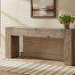 ROWAN SOLID PINE BLOCK CONSOLE TABLE/HALL TABLE - MyChocolateWood