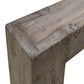 ROWAN SOLID PINE BLOCK CONSOLE TABLE/HALL TABLE - MyChocolateWood