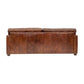 ROXIE AGED LEATHER 3 SEATER SOFA - ITALIAN TOP GRAIN LEATHER - MyChocolateWood