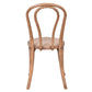 ROYSTON BENTWOOD DINING CHAIR WITH RATTAN SEAT NATURAL - MyChocolateWood