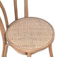ROYSTON BENTWOOD DINING CHAIR WITH RATTAN SEAT NATURAL - MyChocolateWood