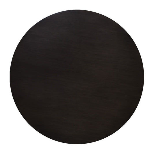 SABRAN MAHOGANY ROUND DINING TABLE GREY OAK