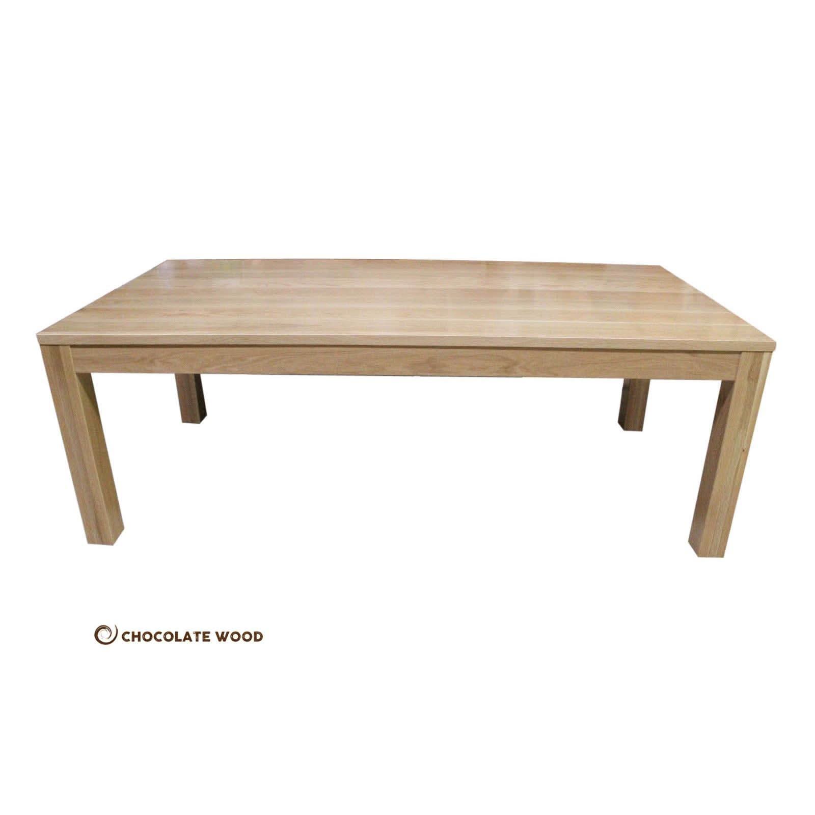 SAILORS AUSTRALIAN MADE AMERICAN OAK DINING TABLE 240CM - MyChocolateWood