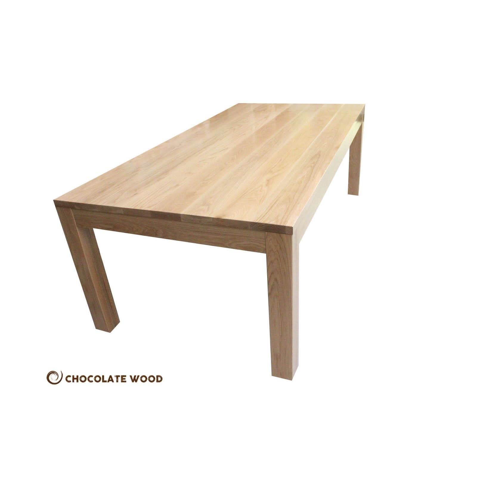 SAILORS AUSTRALIAN MADE AMERICAN OAK DINING TABLE 240CM - MyChocolateWood