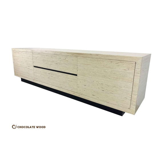 SANDY TV ENTERTAINMENT UNIT/LOWLINE IN NATURAL - AUSTRALIAN MADE TO ORDER - MyChocolateWood
