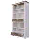 SCARBRO HAMPTONS SOLID ACACIA TIMBER BOOKCASE WITH 3 DRAWERS - MyChocolateWood