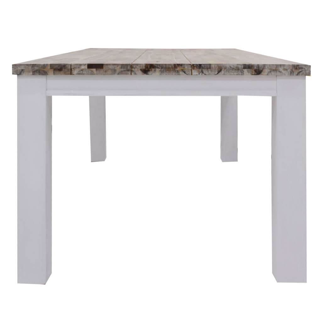 SCARBRO HAMPTONS SOLID ACACIA TIMBER DINING TABLE 225CM - MyChocolateWood