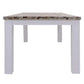 Scarbro Hamptons Solid Acacia Timber Dining Table 225cm - Chocolate Wood