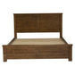 SCOTTI SOLID PINE DOUBLE BED  AGED SUNDRIED ASH COLOUR - MyChocolateWood