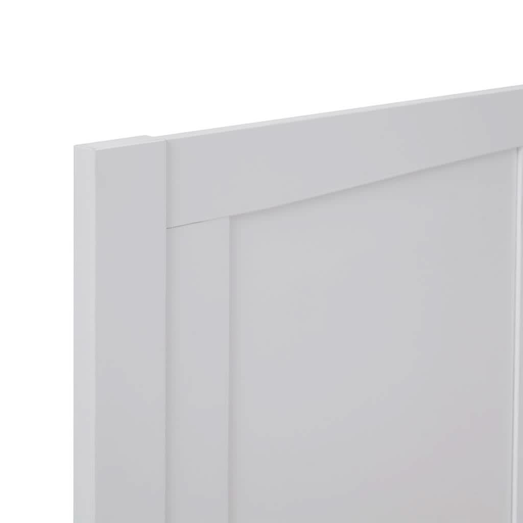 SELENE RUBBERWOOD KING SINGLE BED WITH 1 DRAWER WHITE - MyChocolateWood