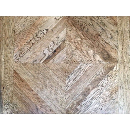 SET OF 2 X DUTCHY FRENCH PROVINCIAL STYLE BEDSIDE TABLES 1 DOOR & 1 DRAWER WITH PARQUETRY PATTERN 50 CM - MyChocolateWood