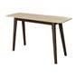 SEVERIN SOLID & VENEER MALAYSIAN HARDWOOD CONSOLE TABLE / HALL TABLE WALNUT - MyChocolateWood