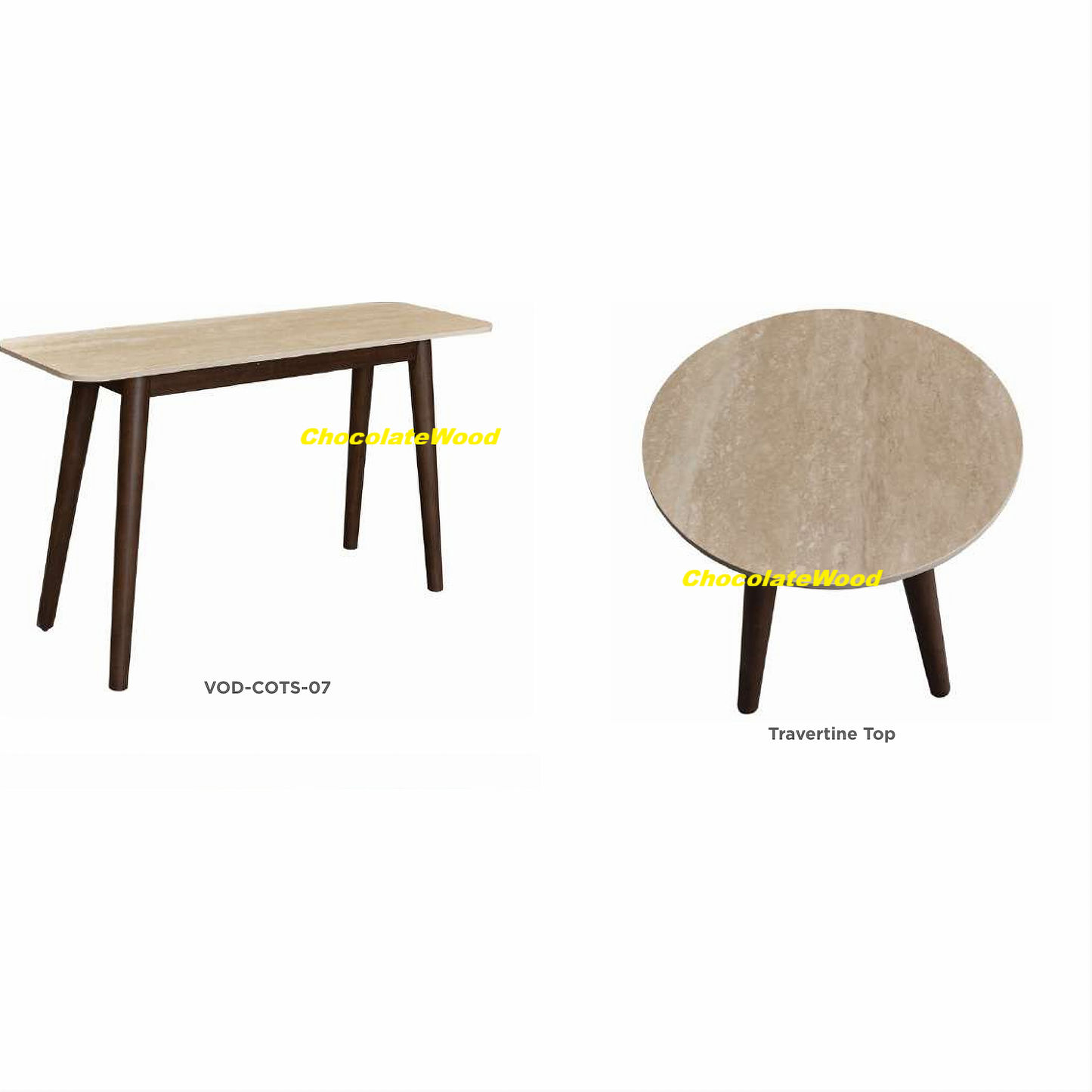 Severin solid and veneer Malaysian hardwood bar chair in beige and walnut finish, showcasing a modern dining chair design.