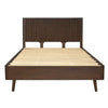 SEVERIN SOLID & VENEER MALAYSIAN HARDWOOD KING BED WALNUT