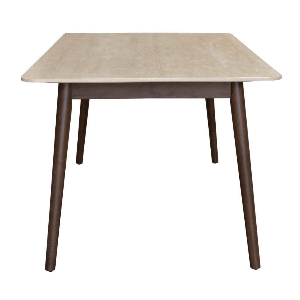 SEVERIN SOLID & VENEER MALAYSIAN HARDWOOD RECTANGULAR DINING TABLE 180CM - MyChocolateWood