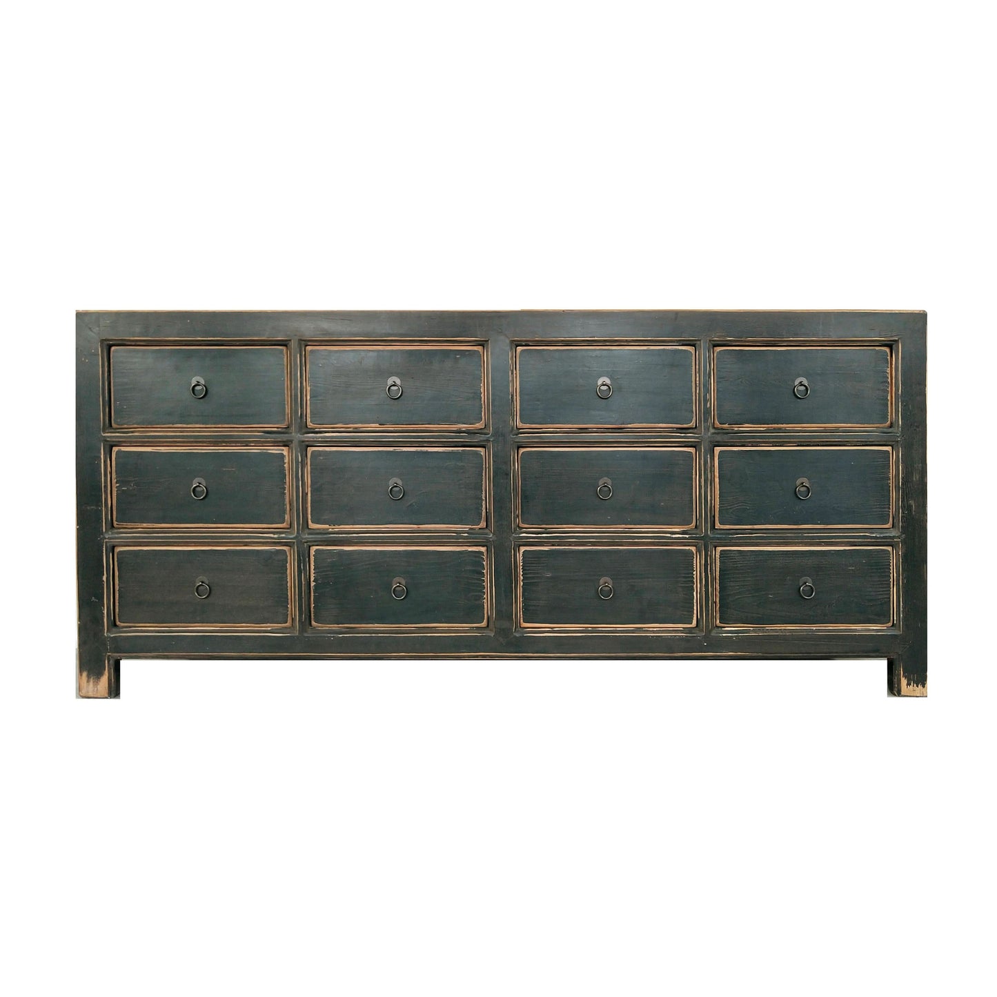 SHAYANG NGH007 CHINESE ANTIQUE SIDEBOARD BUFFET 12 DRAWERS