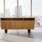 SHERINGHAM ELM TIMBER 2-DOOR 3-DRAWER BUFFET SIDEBOARD NATURAL - MyChocolateWood
