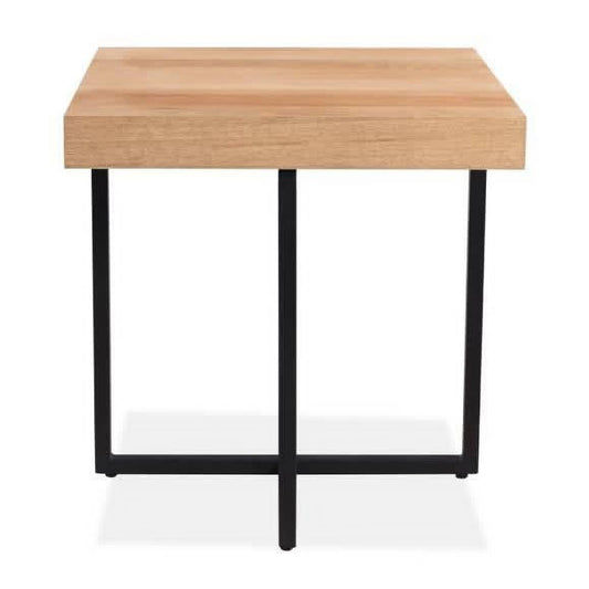SHERINGHAM ELM TIMBER LAMP TABLE/SIDE TABLE NATURAL