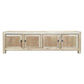 SHULI CHINESE ANTIQUE REPRODUCTION 4 DOORS TV UNIT RECLAIMED ELM - MyChocolateWood
