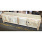 SHULI CHINESE ANTIQUE REPRODUCTION 4 DOORS TV UNIT RECLAIMED ELM - MyChocolateWood