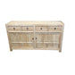 SHULI CHINESE ANTIQUE REPRODUCTION BUFFET SIDEBOARD 2-DOORS 4-DRAWERS ELM - MyChocolateWood