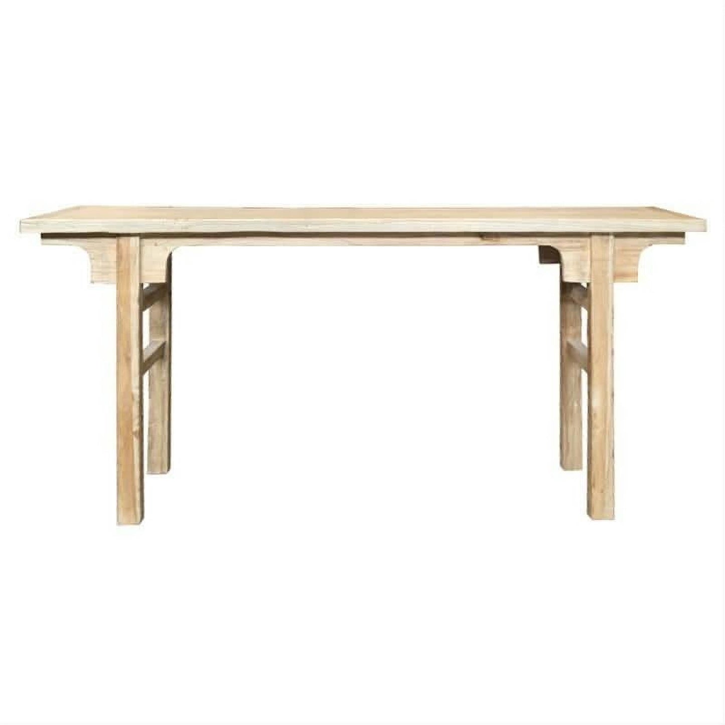 SHULI CHINESE ANTIQUE REPRODUCTION HALL TABLE/CONSOLE RECLAIMED ELM 180 CM