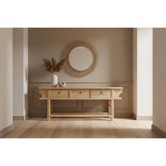 SHULI RECLAIMED ELM CHINESE ANTIQUE REPRODUCTION DONGBEI CONSOLE/HALL TABLE