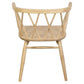 SIERRA SOLID OAK DINING CHAIRS IN NATURAL SET OF 2 - MyChocolateWood