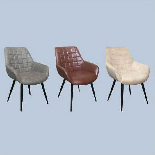 SINATRA CAMEL COLOURED ARMCHAIR LOUNGE CHAIR EASY CHAIR SET OF 2 - MyChocolateWood