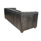SOPHIA GENUINE TOP GRAIN LEATHER 3-SEATER SOFA ILLYRIAN COLOUR - MyChocolateWood