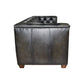 SOPHIA GENUINE TOP GRAIN LEATHER 3-SEATER SOFA ILLYRIAN COLOUR - MyChocolateWood
