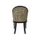 Southampton Hamptons Dining Chair in Black Shadow side
