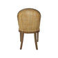 SOUTHAMPTON SOLID MINDI WOOD HAMPTONS RATTAN DINING CHAIR/ LOUNGE CHAIR IN NATURAL - MyChocolateWood