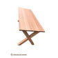 SPENCER DESK IN SOLID TASSIE OAK - AUSTRALIAN CUSTOM MADE - MyChocolateWood