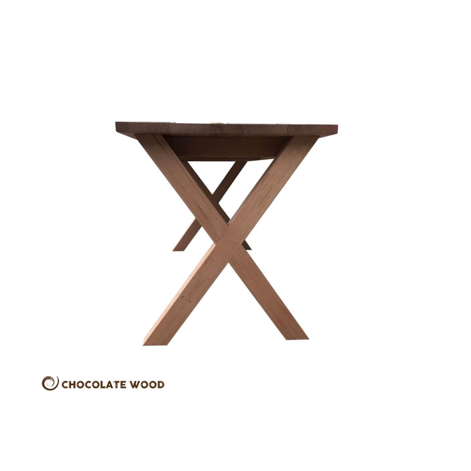SPENCER DESK IN SOLID TASSIE OAK - AUSTRALIAN CUSTOM MADE - MyChocolateWood