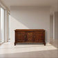 Stewart Queen Ann Style Solid Mahogany 2 Doors 2 Drawers 160cm Buffet / Sideboard in Mahogany - Chocolate Wood