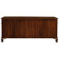 STEWART QUEEN ANN STYLE SOLID MAHOGANY BUFFET/SIDEBOARD 4 DOORS 4 DRAWERS MAHOGANY COLOURS 200CM IN MAHOAGNY - MyChocolateWood