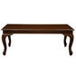 Stewart Queen Ann Style Solid Mahogany Coffee Table 120cm in Mahogany - Chocolate Wood