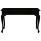 Stewart Queen Ann Style Solid Mahogany Console Table / Hall Table 2 Drawers 120cm in Chocolate - Chocolate Wood