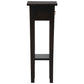 STRAIGHT SOLID MAHOGANY TIMBER PLANT STAND - CHOCOLATE - MyChocolateWood