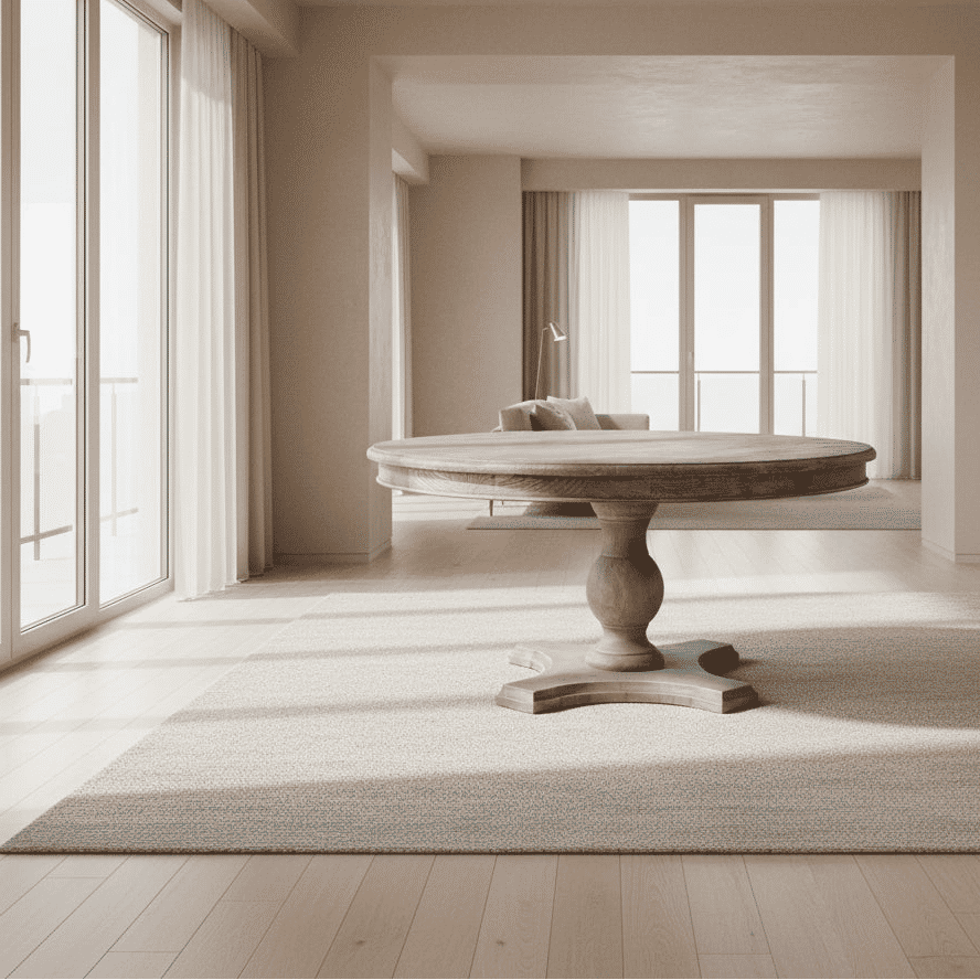 SULLIVAN RECLAIMED ELM ROUND DINING TABLE 150CM - MyChocolateWood