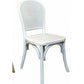 TAHITI CONTEMPORY DINING CHAIR RADIO RATTAN WEAVE WHITE BLACK OR NATURAL - MyChocolateWood