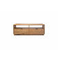 TAMWORTH SOLID MARRI WOOD COFFEE TABLE 2 DRAWERS - NATURAL - MyChocolateWood