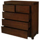 TANAKA SOLID MAHOGANY 5 DRAWERS TALLBOY IN MAHOGANY - MyChocolateWood