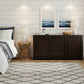 TANAKA SOLID MAHOGANY BUFFET WITH 2 DOORS & 3 DRAWERS IN CHOCOLATE FINISH - MyChocolateWood