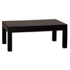 Tanaka Solid Mahogany Contemporary Coffee Table in Chocolate - Chocolate Wood