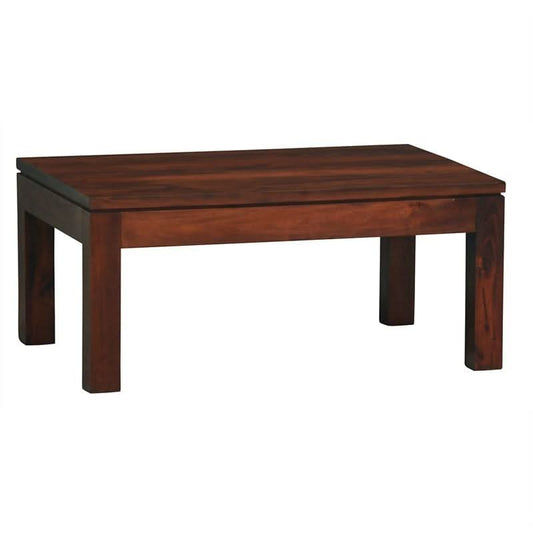 TANAKA SOLID MAHOGANY CONTEMPORARY COFFEE TABLE IN MAHOGANY - MyChocolateWood